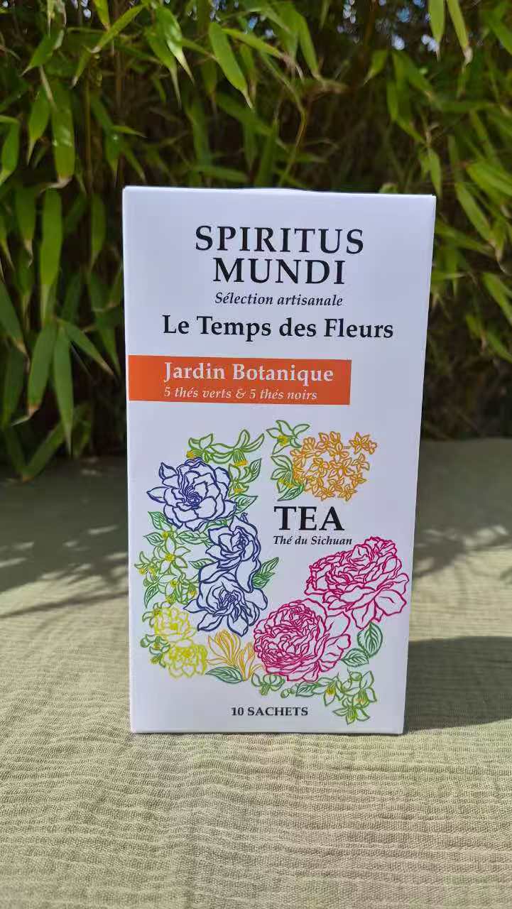 Coffret Découverte : 10 Thés du Sichuan (5 Verts + 5 Noirs)