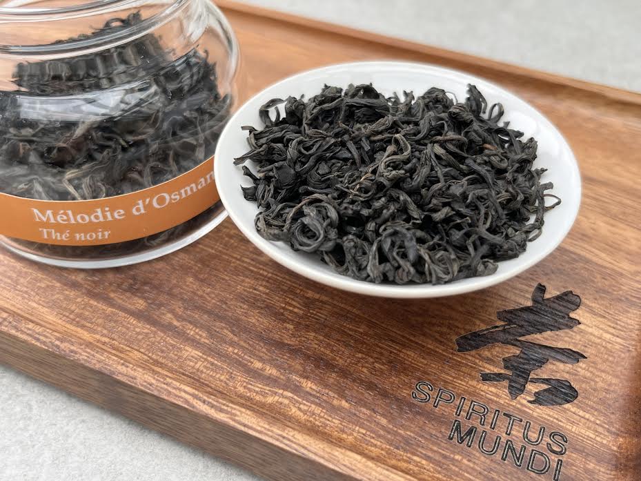 Mélodie d'Osmanthus — Thé Noir 100g — Une douceur naturelle, abricot confit et miel.