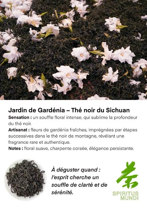 Gardenia Garden Black Tea – 10 individual tea bags