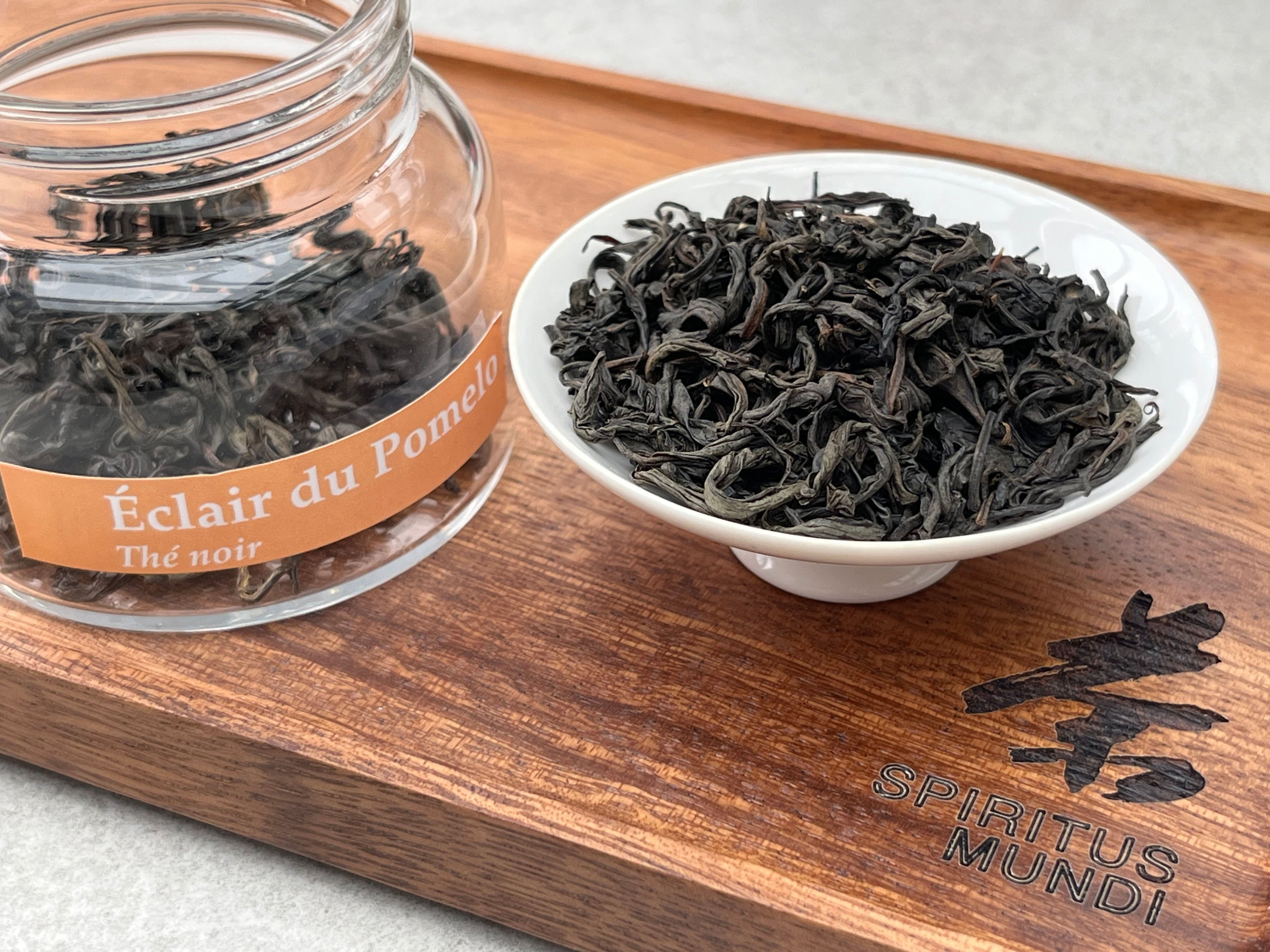 Thé noir des montagnes du Sichuan Éclair du Pomelo