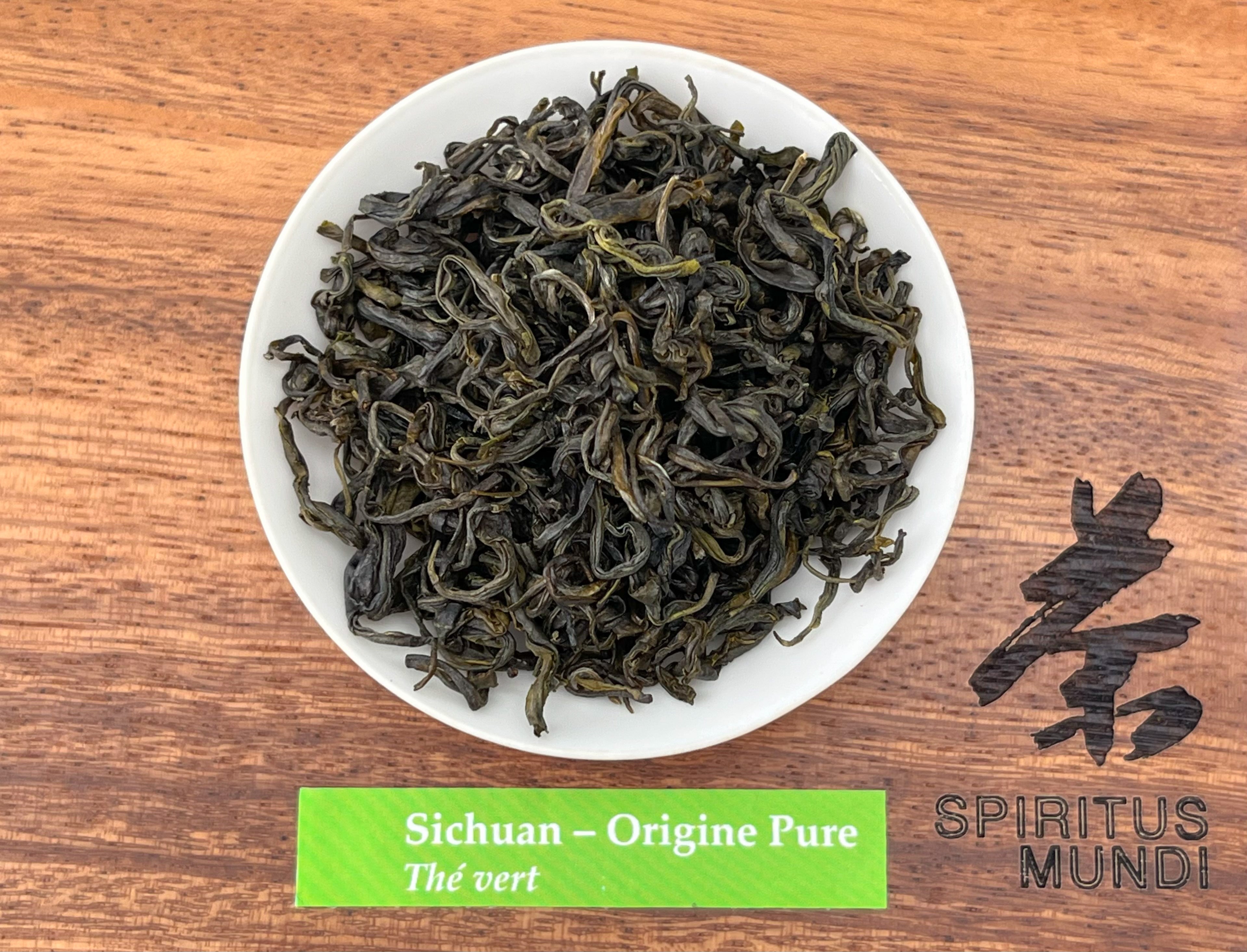 Green tea from the Sichuan mountains