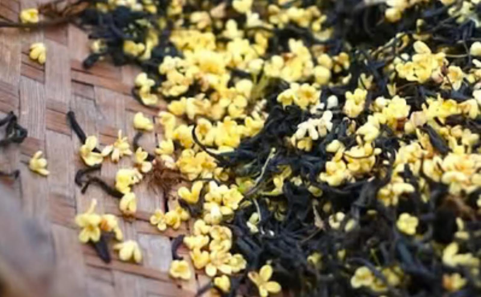 Mélodie d'Osmanthus — Thé Noir  100g — Une douceur naturelle, abricot confit et miel.