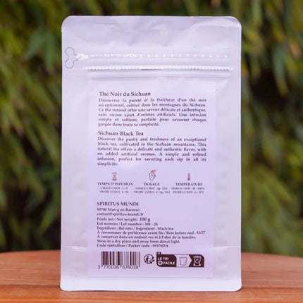 Black tea from the Sichuan mountains