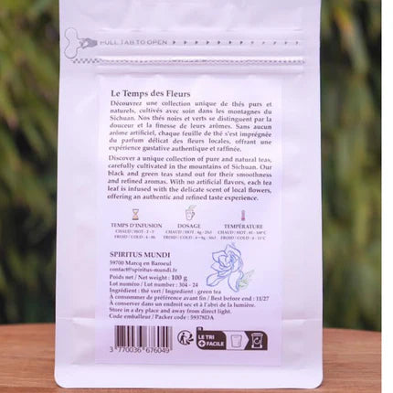 Sichuan Mountain Green Tea Gardenia Garden